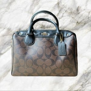 Coach mini bennett gold/brown